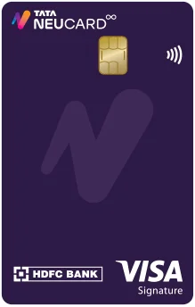 Tata Neu Infinity HDFC Bank card