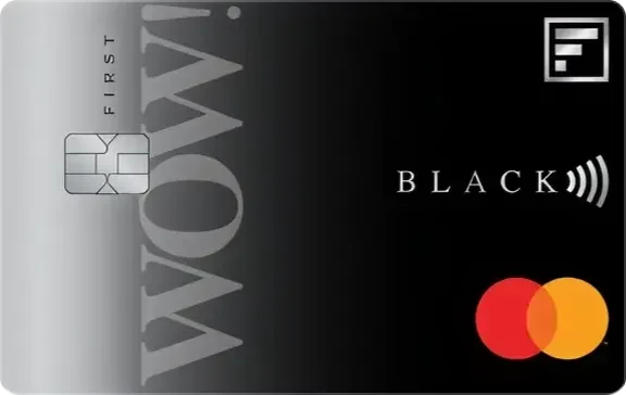 IDFC FIRST WOW! Black credit card