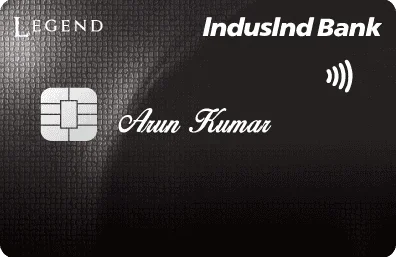 IndusInd Legend card
