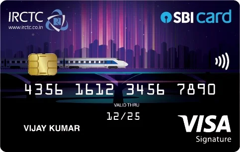 IRCTC SBI Card Premier card