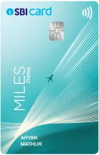 SBI Card MILES PRIME card